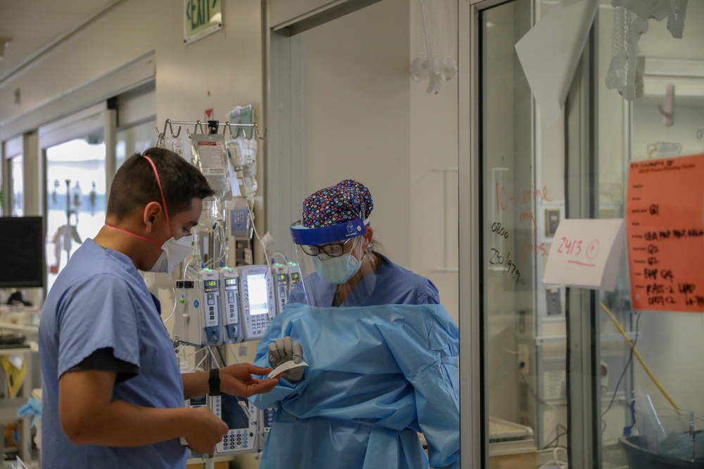 Army medics support Riverside hospital