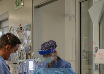 Army medics support Riverside hospital