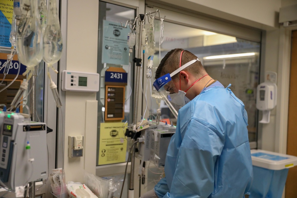Army medics support Riverside hospital