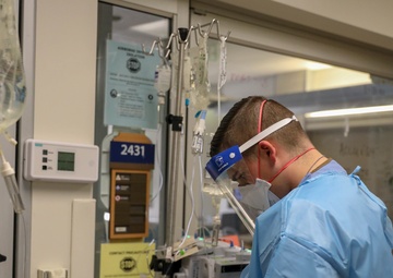 Army medics support Riverside hospital