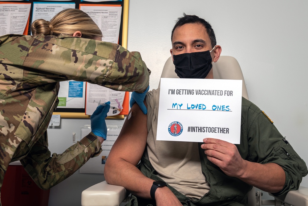 First doses of COVID-19 vaccine administered at 182nd Airlift Wing Jan. 21, 2020