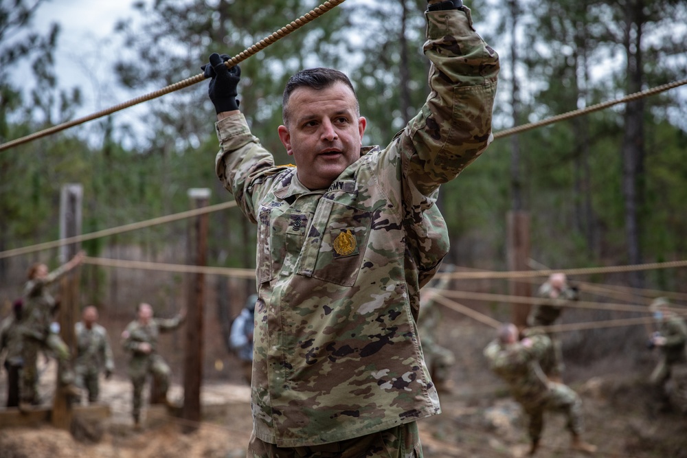 2021 Army Best Medic Competition Sergeant Major Obstacle Course Validation
