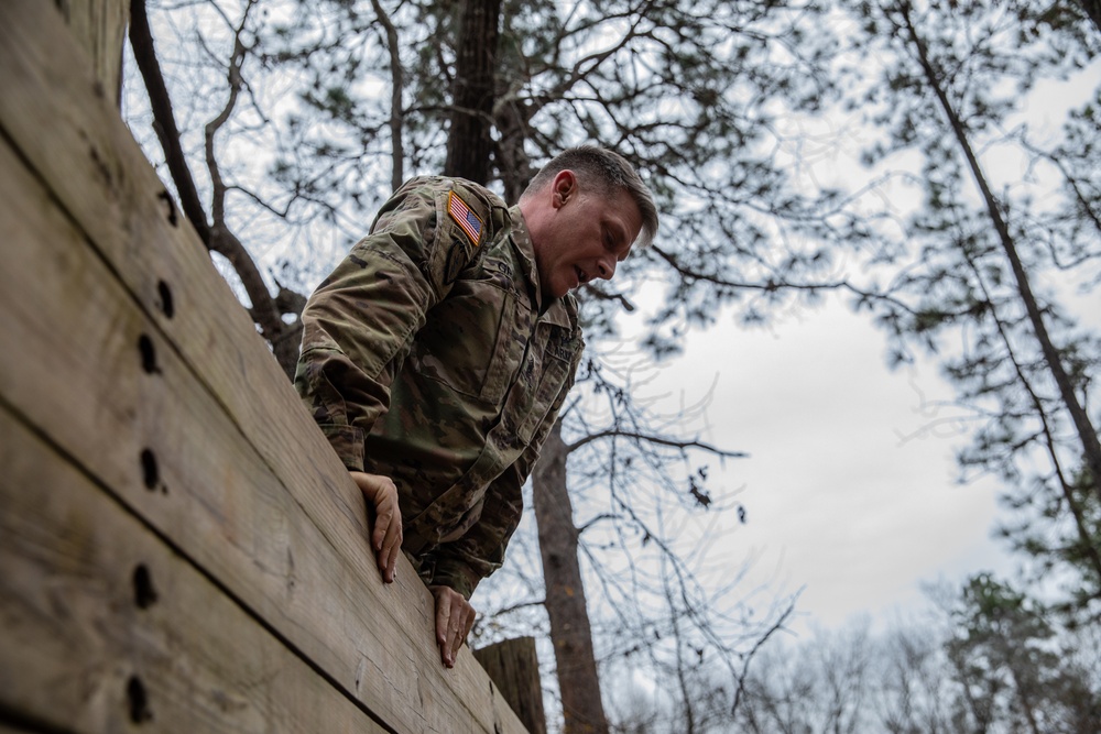 2021 Army Best Medic Competition Sergeant Major Obstacle Course Validation