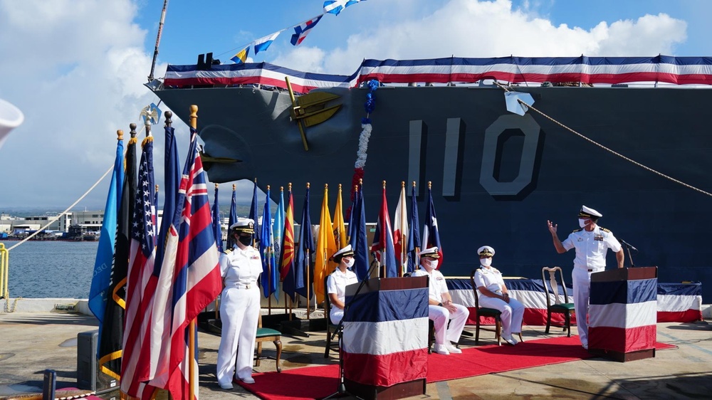 USS William P. Lawrence Change of Command