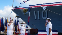 USS William P. Lawrence Change of Command