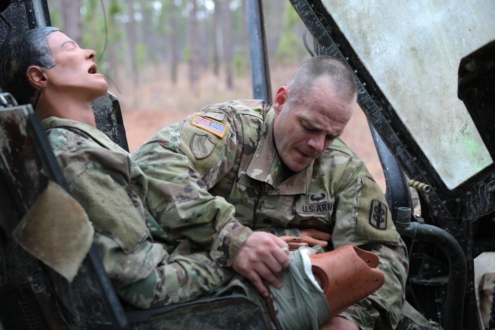 2021 Army Best Medic Competition Obstacle Course