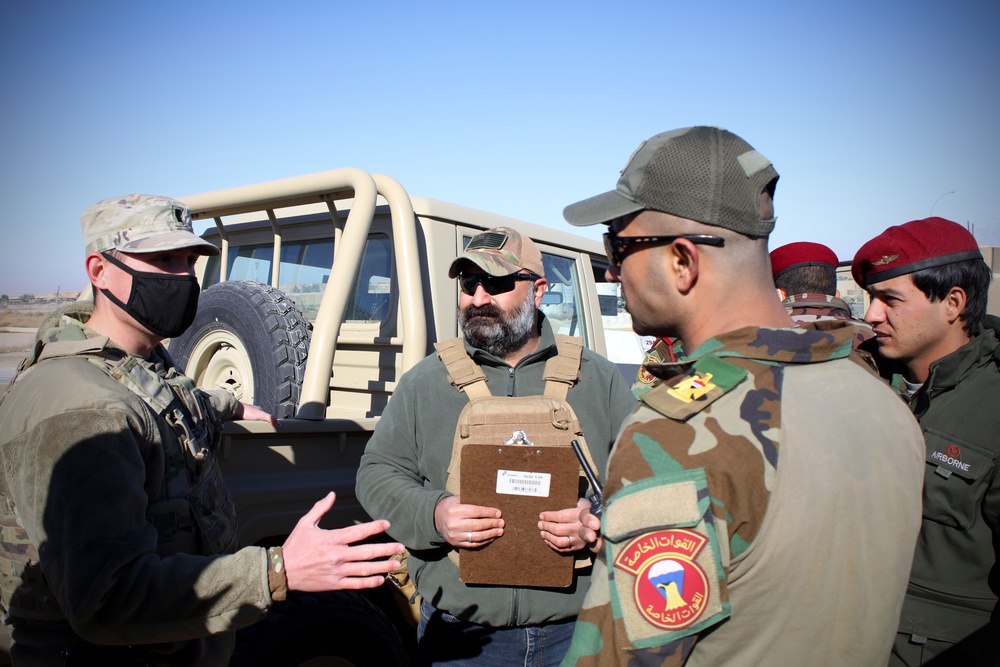 Iraqi military receives additional vehicles to support fight against ISIS