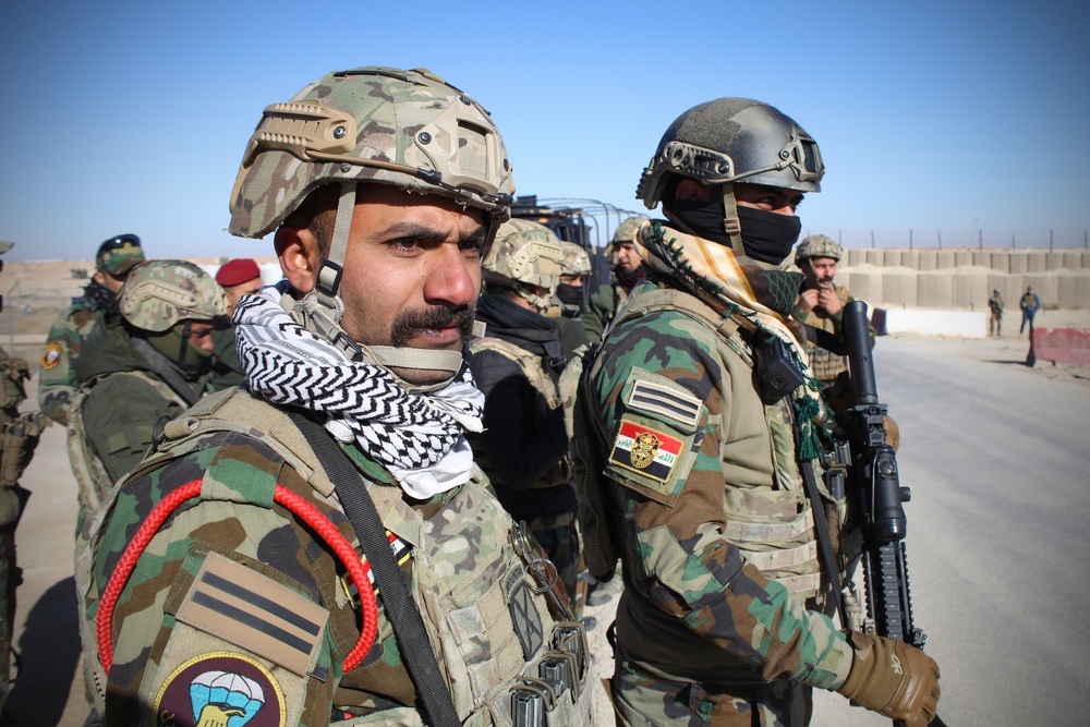 Iraqi military receives additional vehicles to support fight against ISIS
