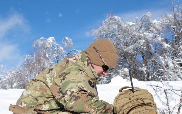 KFOR conducts HLS clearing in snow