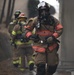 Osan FD Practices Fire Training in Real-World Structure