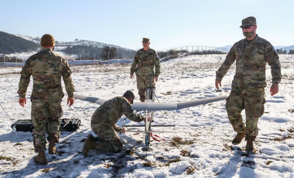 Iowa Soldier teaches class on RQ-20 PUMA aircraft for KFOR mission