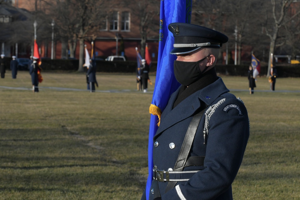 Joint Forces Honor Guard rehearses for 59th Presidential Inauguration