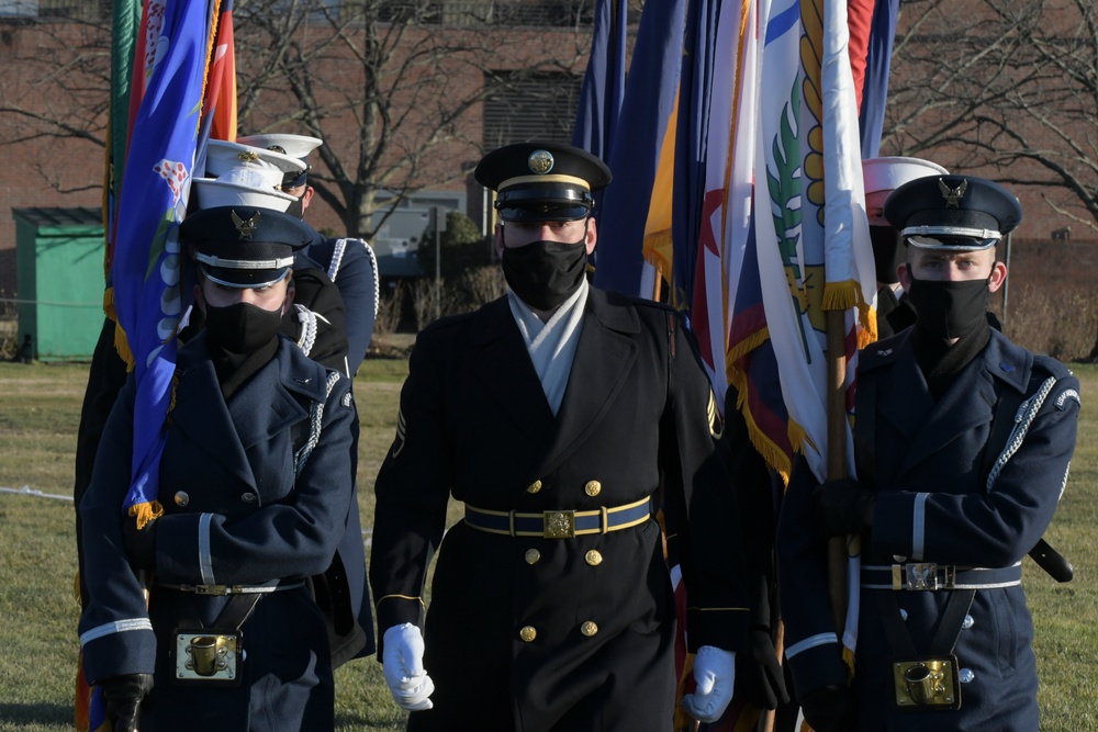 Joint Forces Honor Guard rehearses for 59th Presidential Inauguration