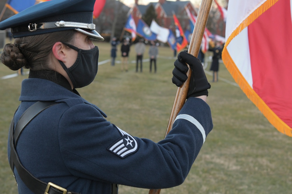 Joint Forces Honor Guard rehearses for 59th Presidential Inauguration