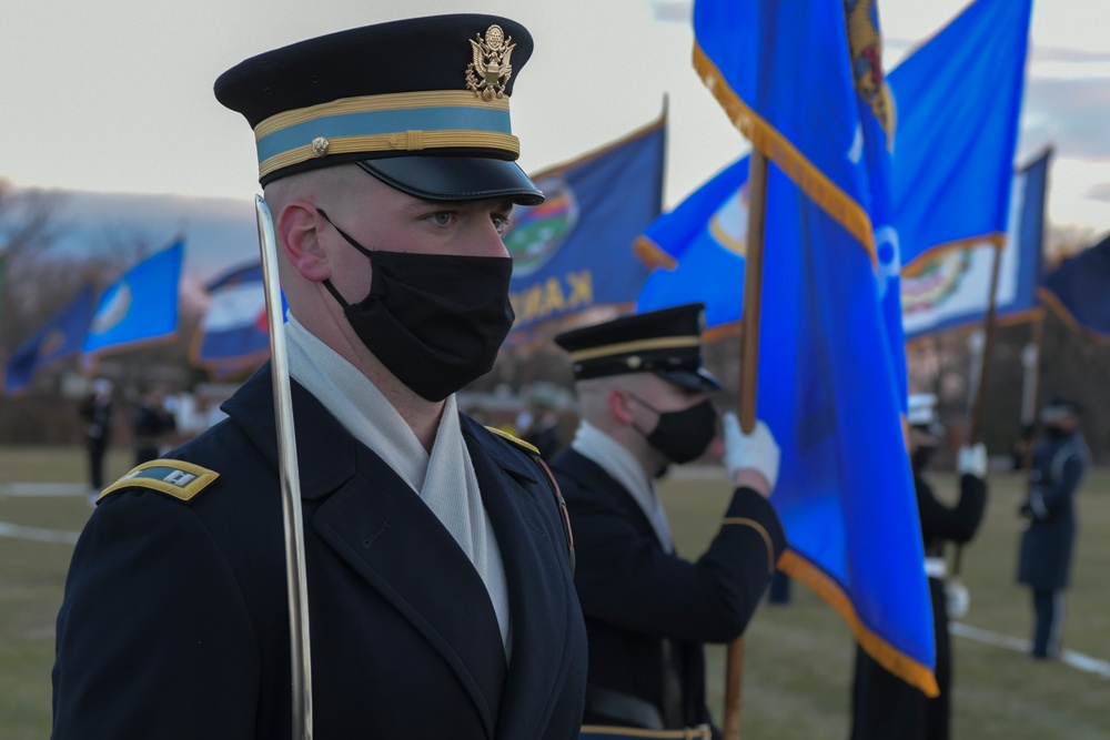 Joint Forces Honor Guard rehearses for 59th Presidential Inauguration