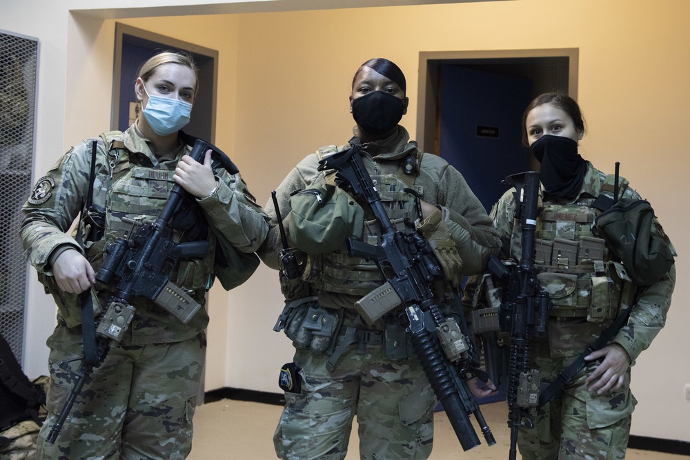 Women 39th SFS Defenders gear up