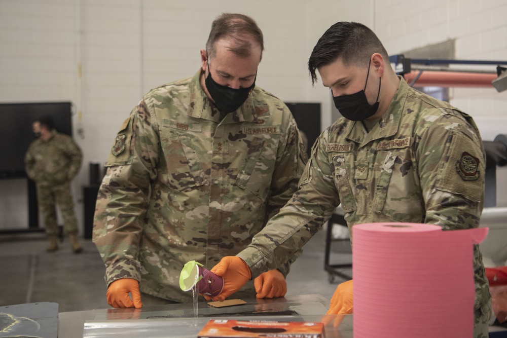 In the spirit of innovation: 18 AF visits the 305th AMW