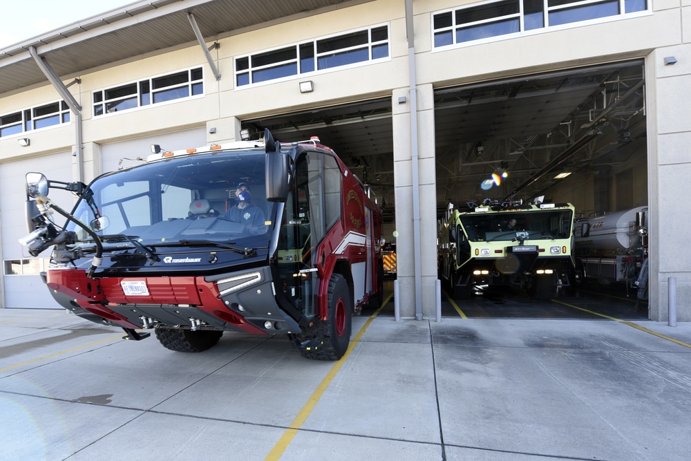 Dayton Airport firetruck keeps flight mission on track