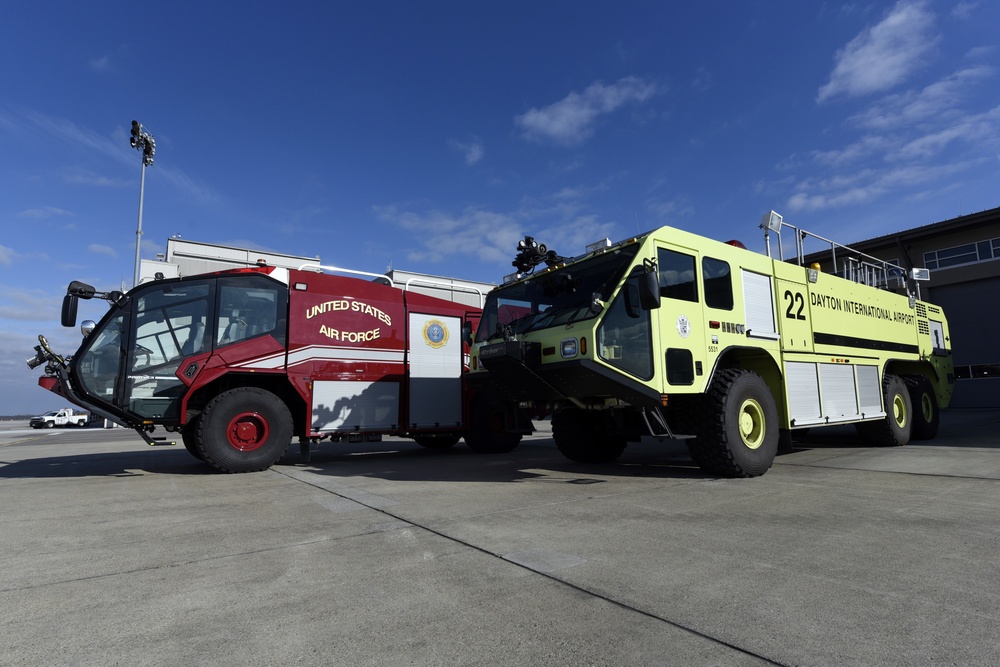 Dayton Airport firetruck keeps flight mission on track