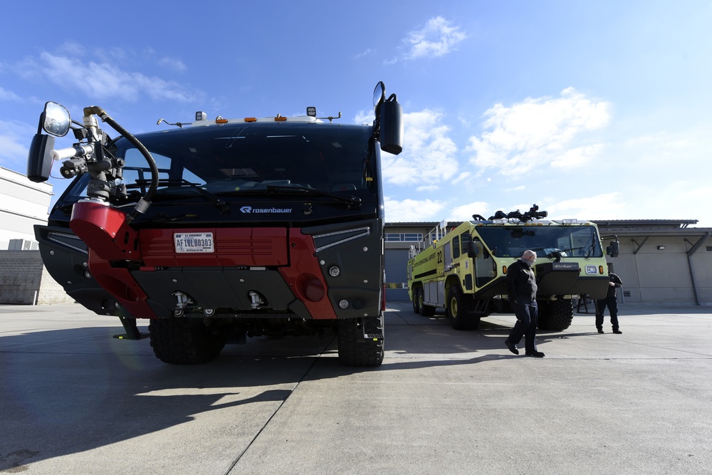 Dayton Airport firetruck keeps flight mission on track