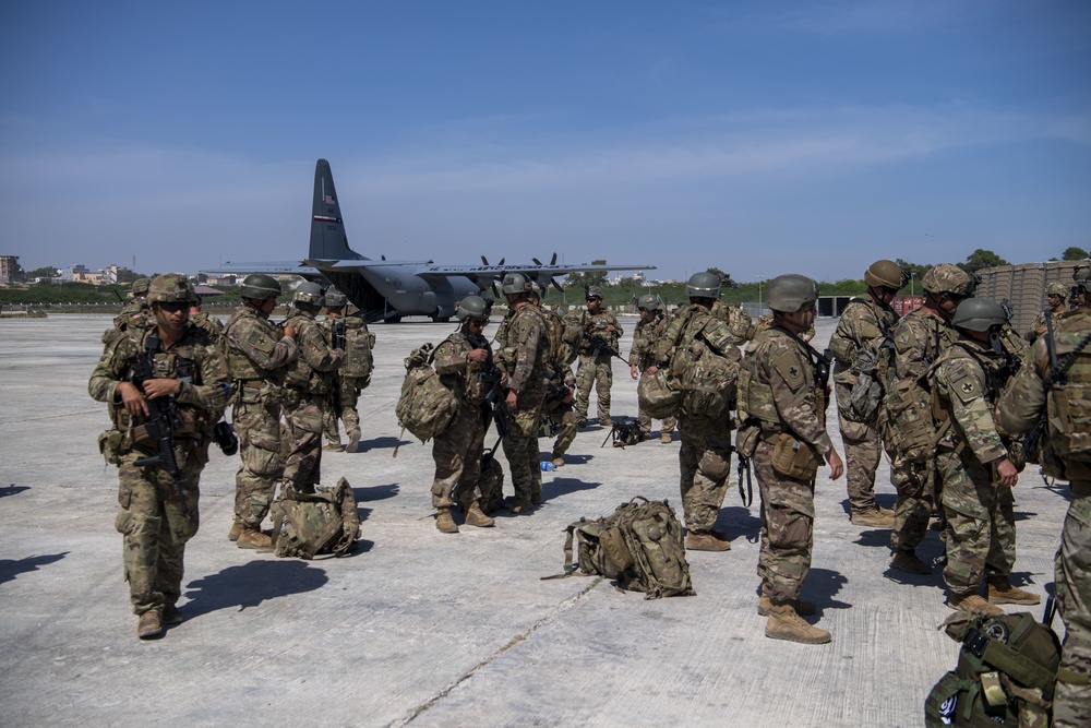 East African Response Force conducts operations in Somalia
