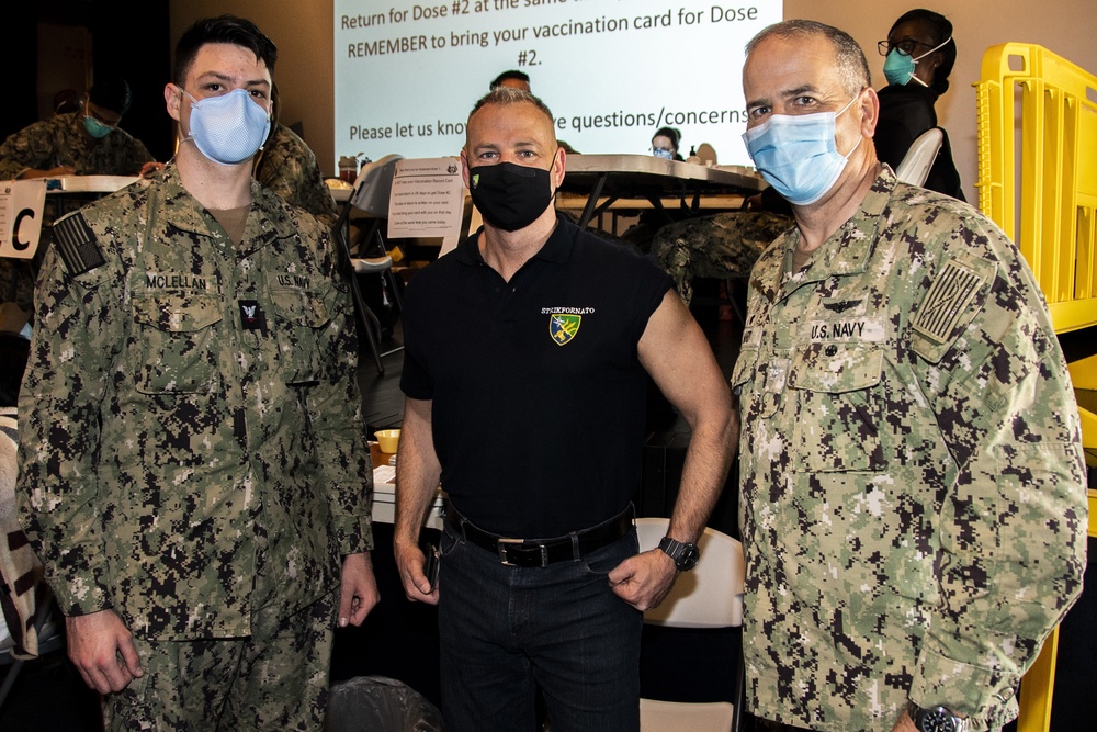 Brig. Gen. Annibale Receives COVID Vaccine