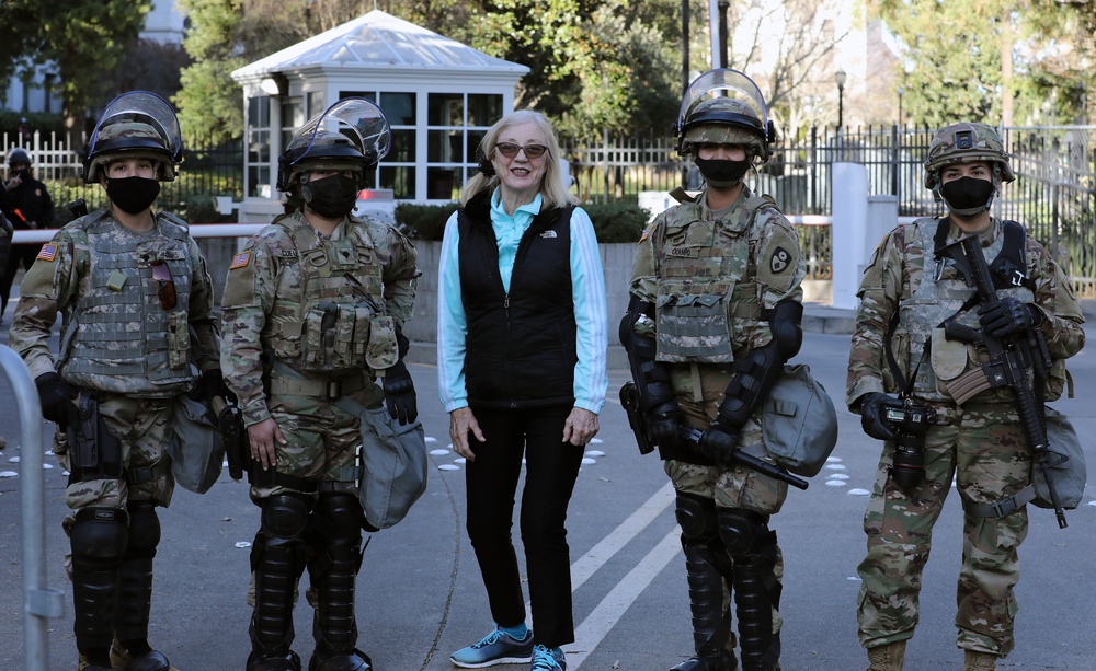 Cal Guard secures California Capitol