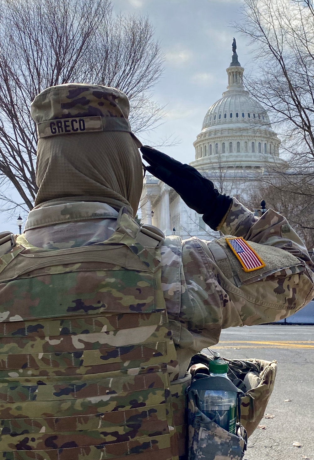Virginia National Guard Soldiers support 59th Presidential Inauguration