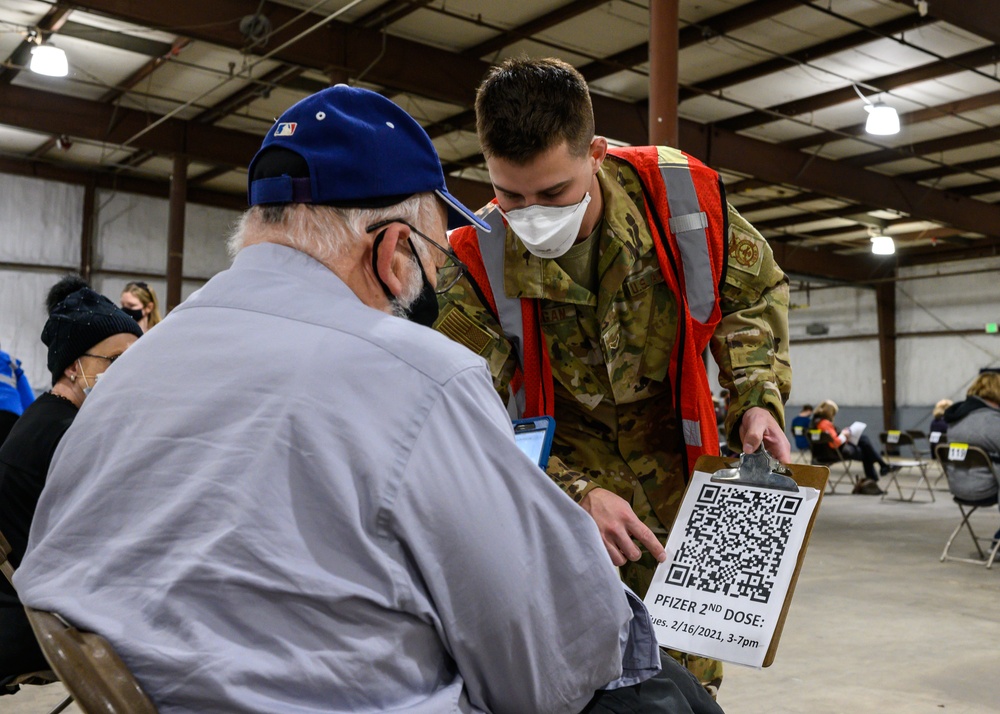 Maryland National Guard assisting with vaccinations