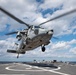 Mitscher Conducts Helo Ops