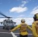 Mitscher Conducts Helo Ops