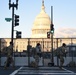 U.S. Soldiers and Airmen with the National Guard provide security around the U.S. Capitol prior to the inauguration ceremony in Washington, D.C., Jan. 20, 2021