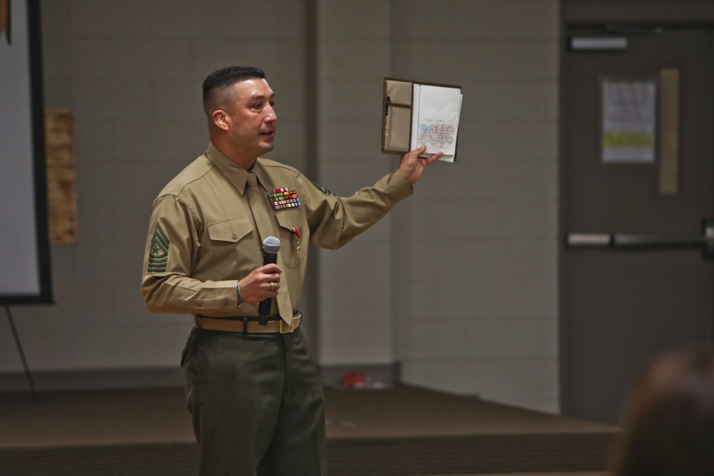 School of Infantry-East Relief and Appointment ceremony