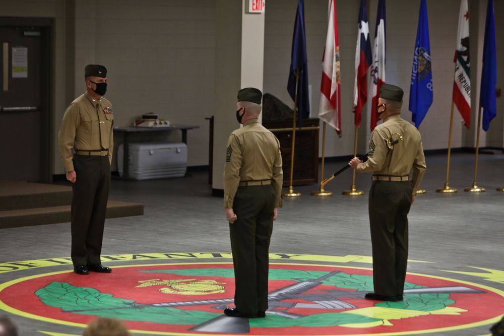 School of Infantry-East Relief and Appointment ceremony