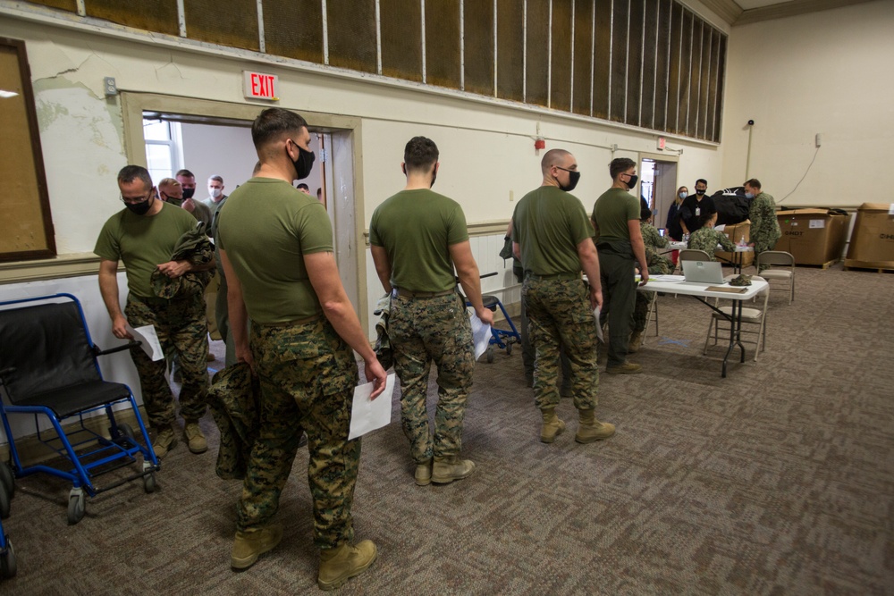 2nd MEB receives COVID-19 vaccine