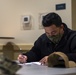 Sailor takes advancement exam