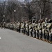 U.S. Soldiers and Airmen with the National Guard provide security around the U.S. Capitol prior to the inauguration ceremony in Washington, D.C., Jan. 20, 2021