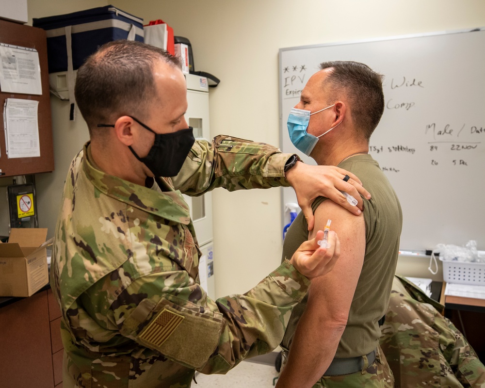 Nebraska Soldiers, Airmen receive COVID-19 vaccine