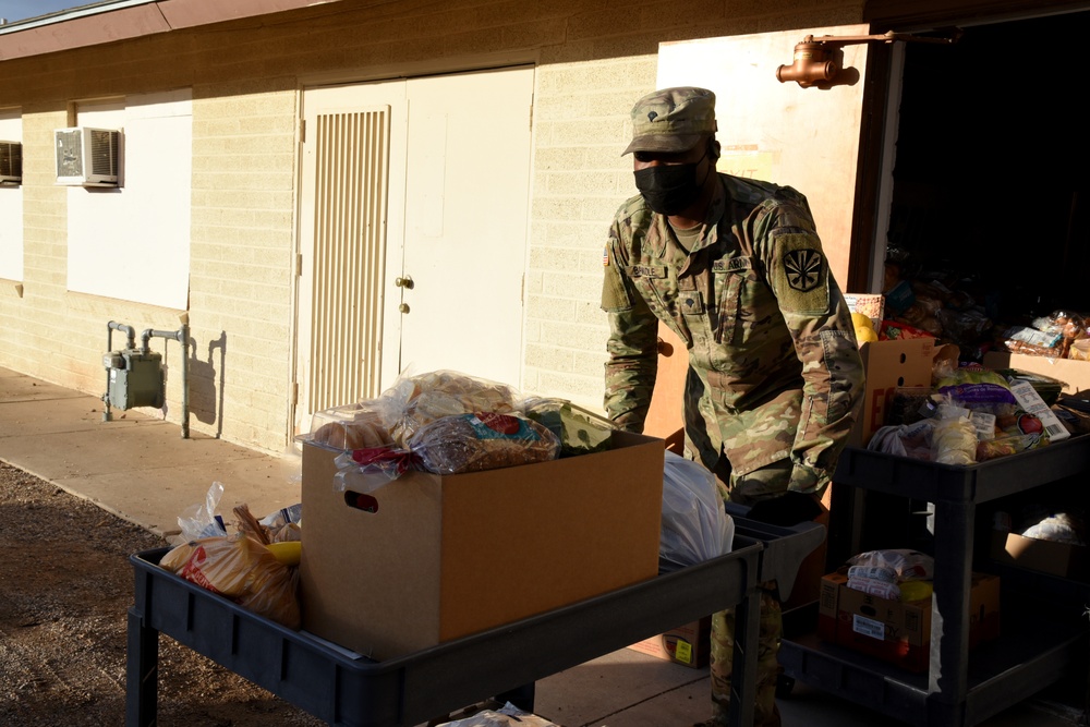 Arizona National Guard continues to support local food banks