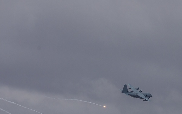 KC-130J evades Smokey Sams