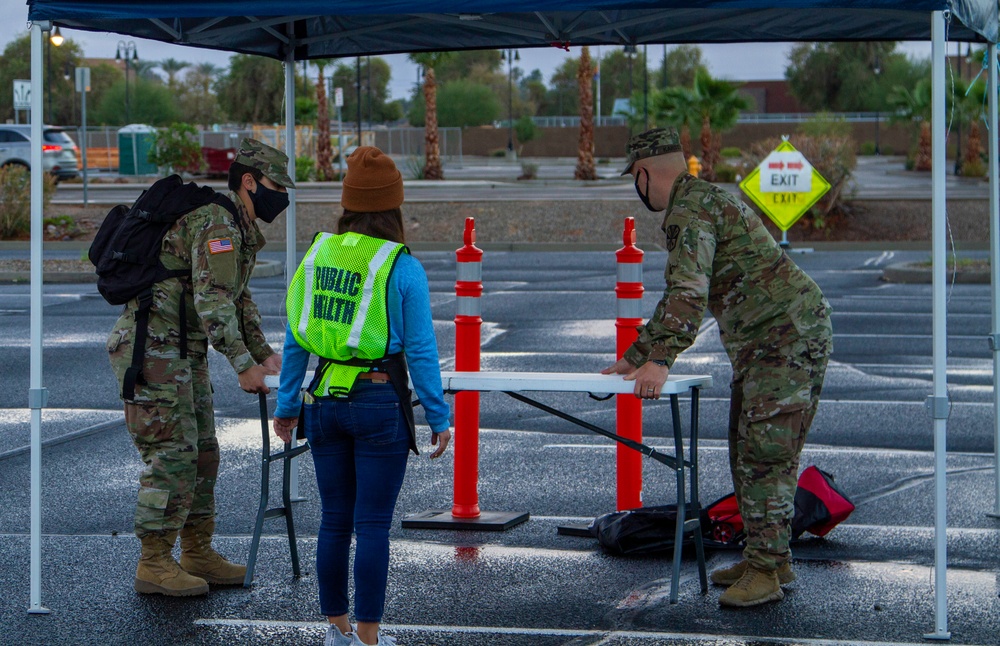 Arizona National Guard Continues to Provide COVID-19 Support