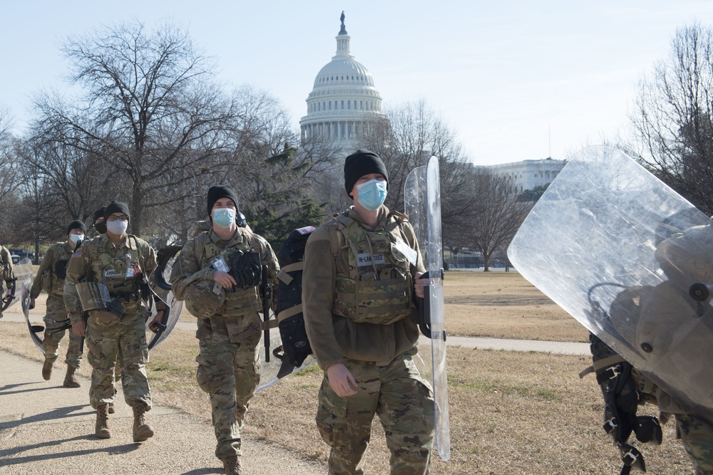 Indiana National Guard in D.C.