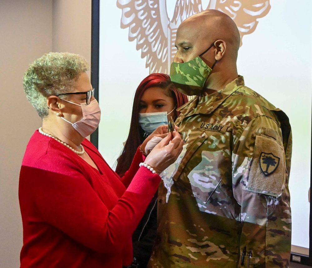 Lt. Col. Paschal promotion to Col.