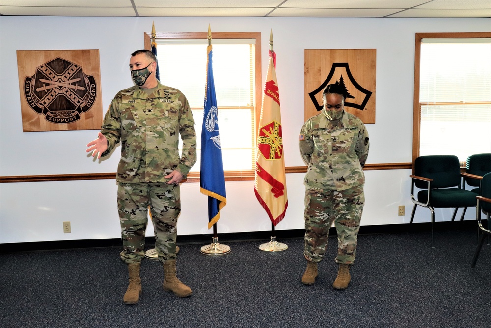 Fort McCoy senior NCO earns Army Meritorious Service Medal