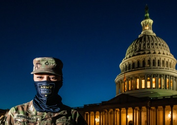 Oregon Soldiers provide security for 59th Presidential Inauguration