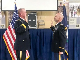 Colonel Chris Howell promotion ceremony