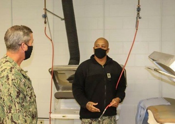 NETC Commander Visits NTTC Meridian