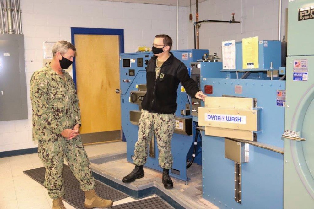 NETC Commander Visits NTTC Meridian