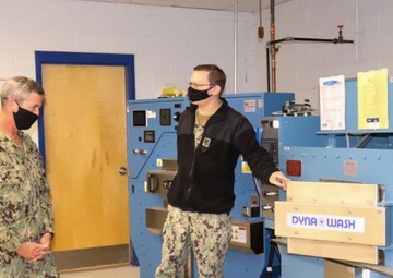 NETC Commander Visits NTTC Meridian