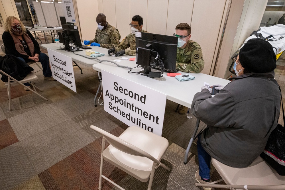 NJARNG supports Burlington COVID-19 vaccine site